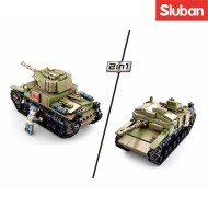 Carro Armato Italiano Medio 2in1 Sluban (M38-B0711)