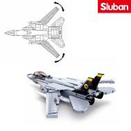 Jet da Combattimento F-14 US Tomcat Sluban (M38-B0755)