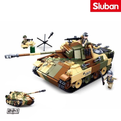 2in1 German Tank Sluban (M38-B0859)