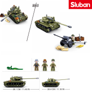 Carro Armato Americano M4 Sherman 2in1 Sluban (M38-B0860)