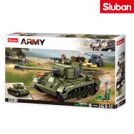 American M4 Sherman 2in1 Tank Sluban (M38-B0860)