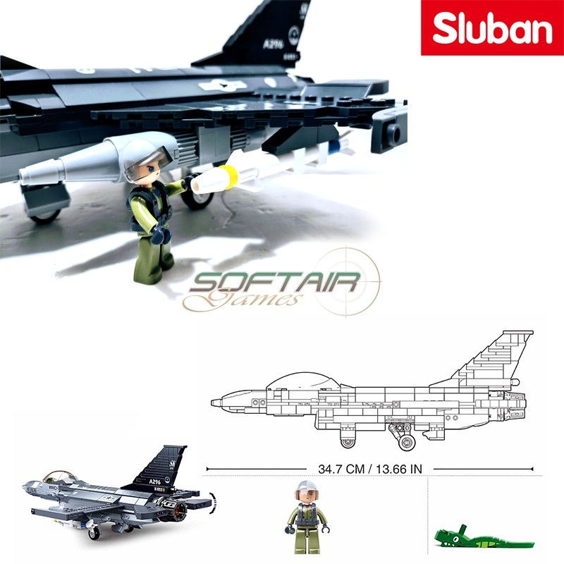 Aereo da combattimento F-16C Falcon Sluban (M38-B0891)