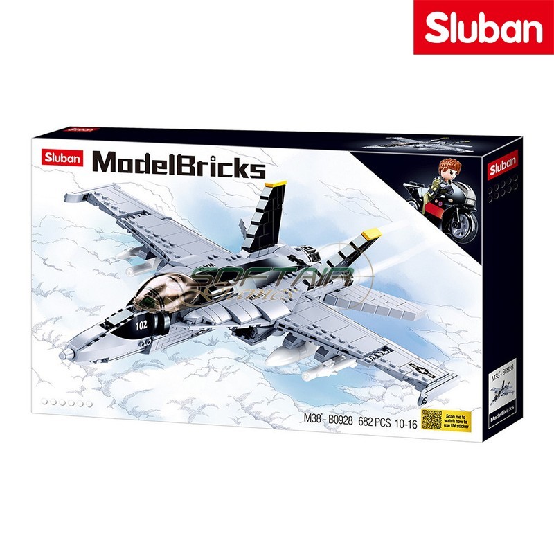 Aereo da combattimento F/A-18E Super Hornet Sluban (M38-B0928)