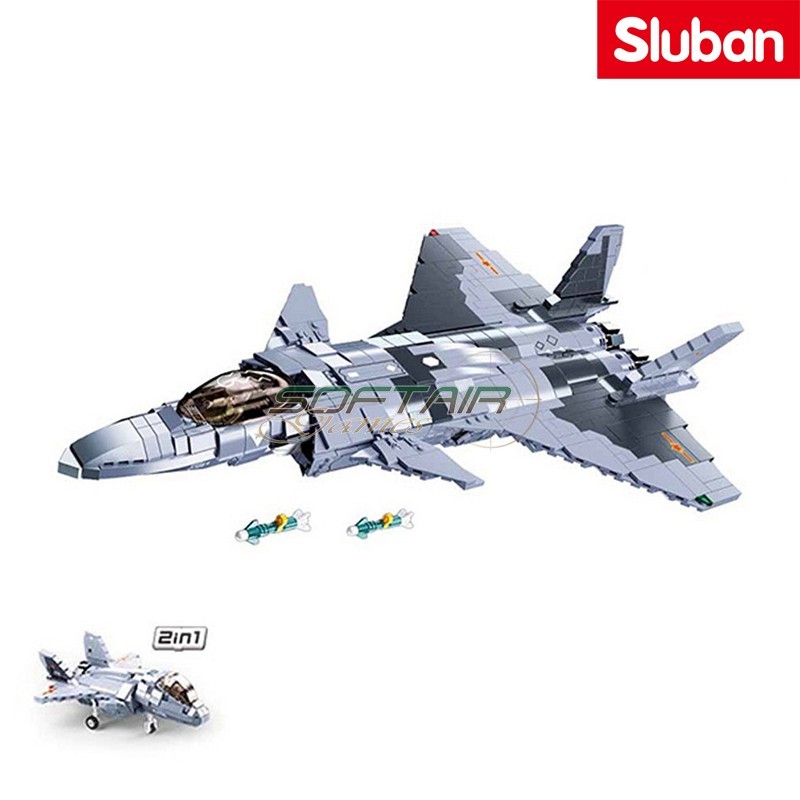 Chengdu J-20 stealth fighter aircraft Sluban (M38-B0931)