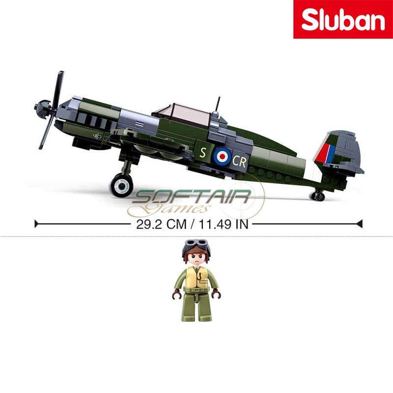 British Supermarine Spitfire Fighter Sluban (M38-B0712)