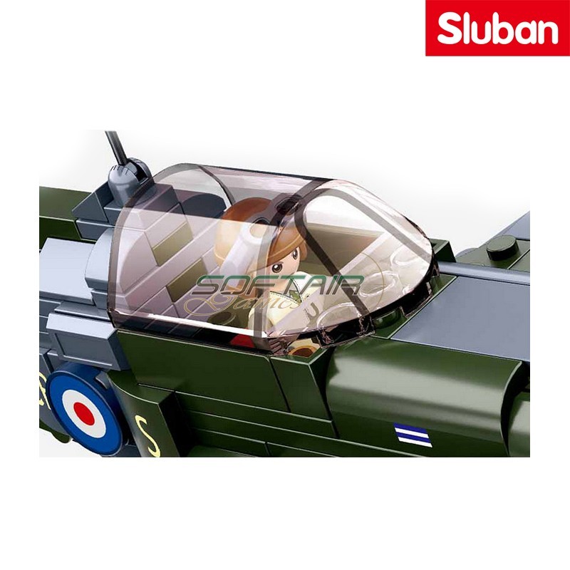 Caccia Supermarine Spitfire Inglese Sluban (M38-B0712)