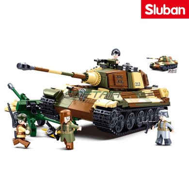 German 2in1 Tank Battle of Budapest Sluban (M38-B0980)