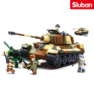 German 2in1 Tank Battle of Budapest Sluban (M38-B0980)