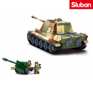 German 2in1 Tank Battle of Budapest Sluban (M38-B0980)