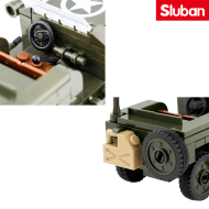 Jeep US Army WWII Sluban (M38-70210)