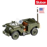 Jeep US Army WWII Sluban (M38-70210)