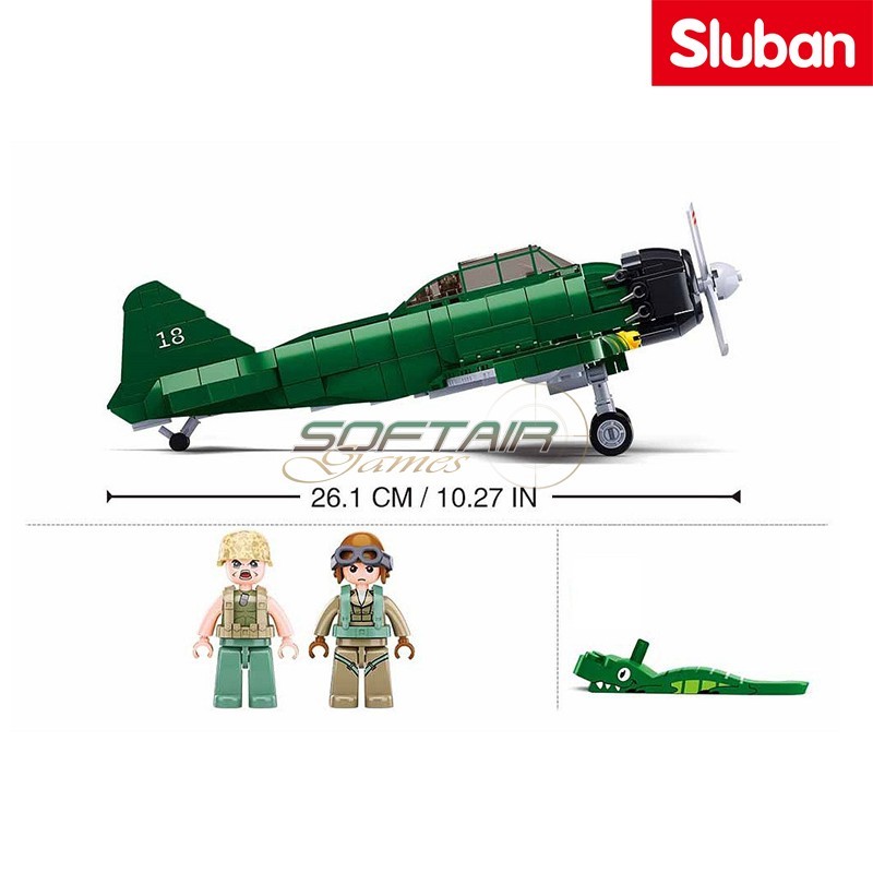 Aereo da caccia A6M Zero Sluban (M38-B1108)