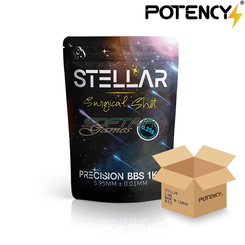 Cartone 10 Buste Pallini STELLAR Surgical Shot BLACK 0.25gr Potency® (pty-025bk-cart) Cartone 10 Buste Pallini STELLAR Surgical Shot BLACK 0.25gr Potency® (pty-025bk-cart)