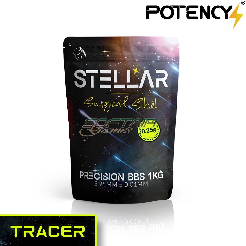 Perfect BB STELLAR Surgical Shot Tracer GREEN 0.25gr Potency® (pty-025tregr) Perfect BB STELLAR Surgical Shot Tracer GREEN 0.25gr Potency® (pty-025tregr)