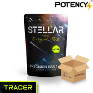 Box 10 Packages 1KG Perfect BB STELLAR Surgical Shot Tracer GREEN 0.25gr Potency® (pty-025trgr-cart) Box 10 Packages 1KG Perfect BB STELLAR Surgical Shot Tracer GREEN 0.25gr Potency® (pty-025trgr-cart)