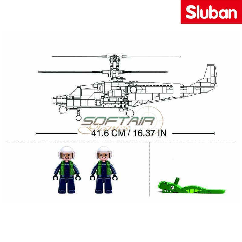 Kamov Ka-52 attack helicopter Sluban (M38-B1138)