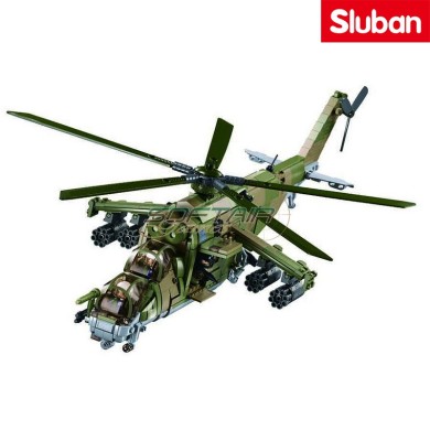 Mil Mi-24 attack helicopter Sluban (M38-B1137)