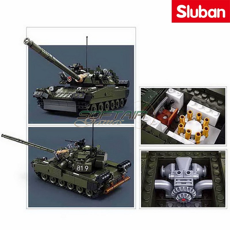 Soviet T-80BVM Sluban Tank (M38-B1178)