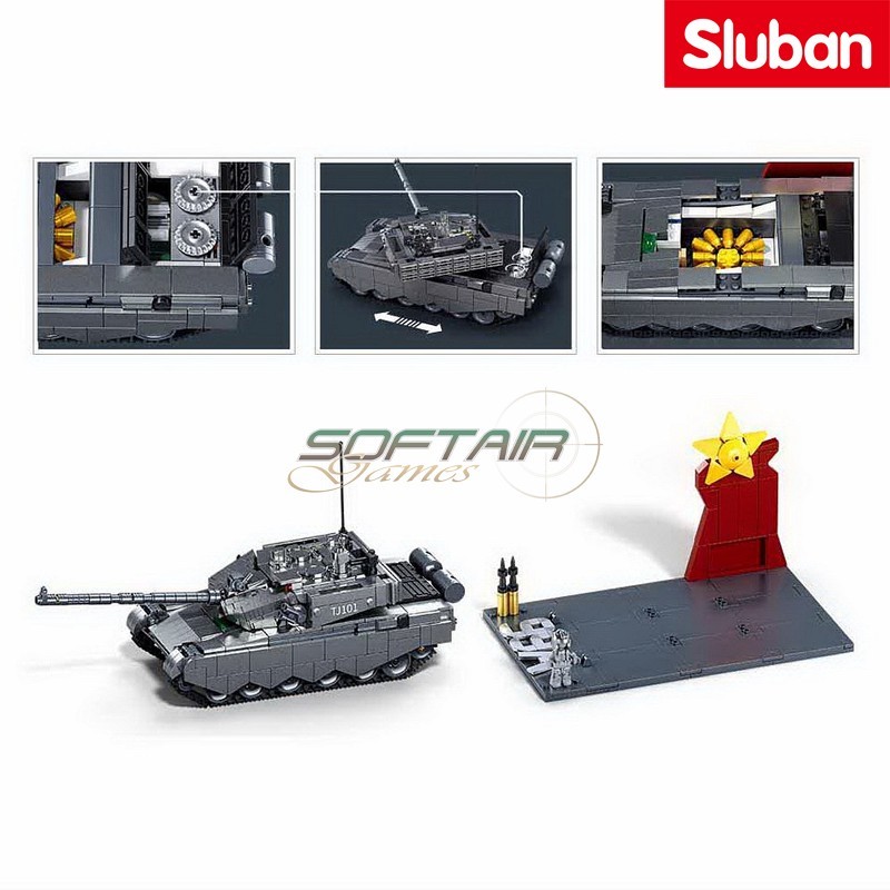 PLA ZTZ-99A Tank Sluban (M38-B1234)