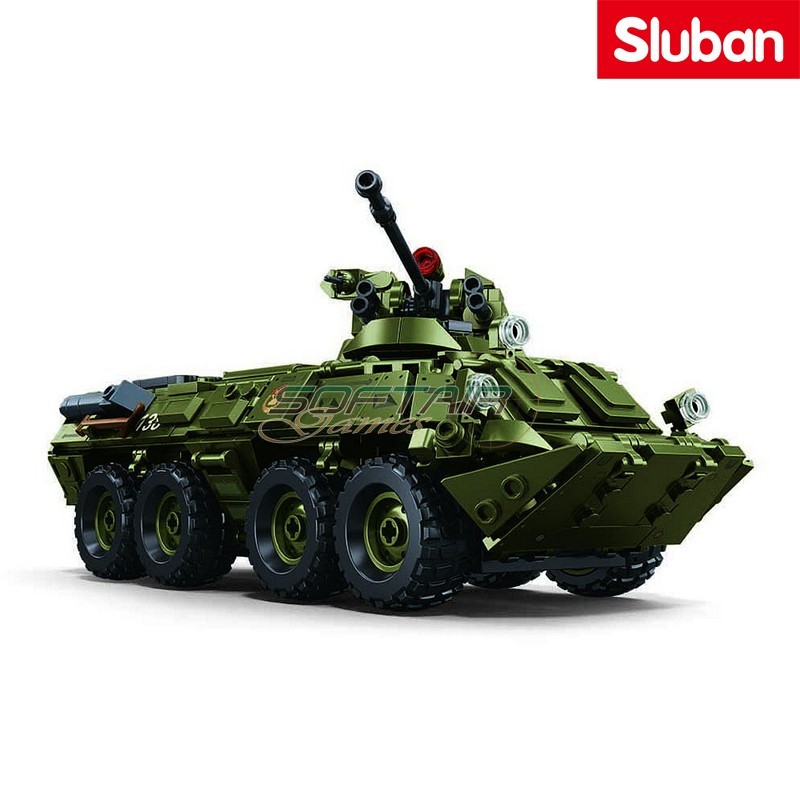 Veicolo blindato anfibio BTR-80A IFV Sluban (M38-B1251)
