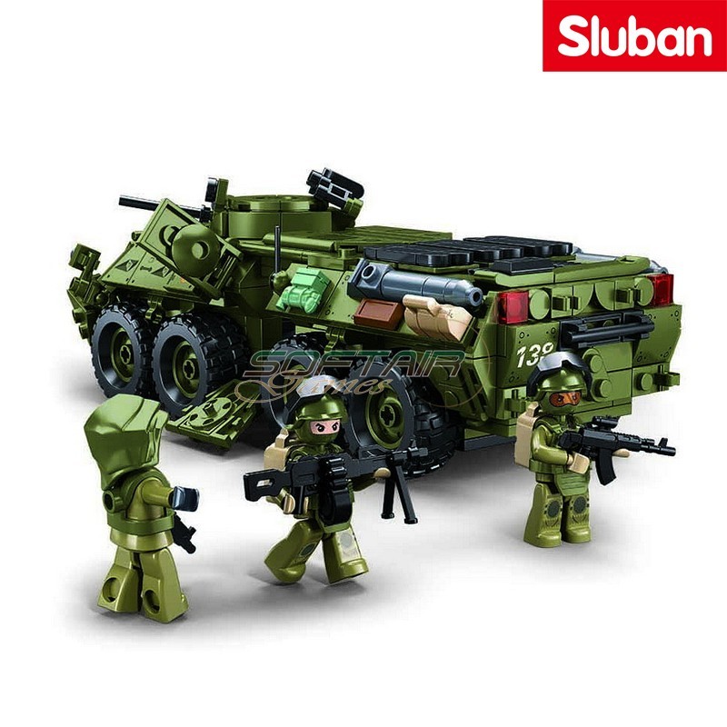 Veicolo blindato anfibio BTR-80A IFV Sluban (M38-B1251)