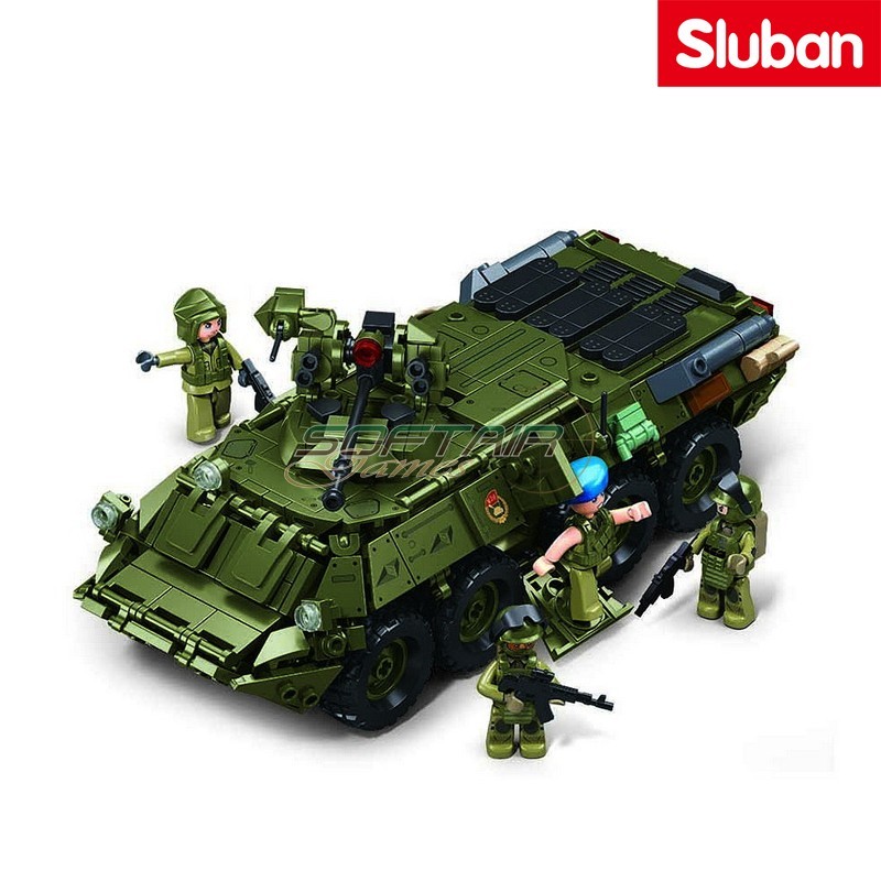 Veicolo blindato anfibio BTR-80A IFV Sluban (M38-B1251)