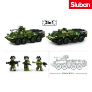 Veicolo blindato anfibio BTR-80A IFV Sluban (M38-B1251)