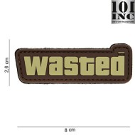 Patch 3d Pvc Wasted Brown 101 Inc (inc-14014)