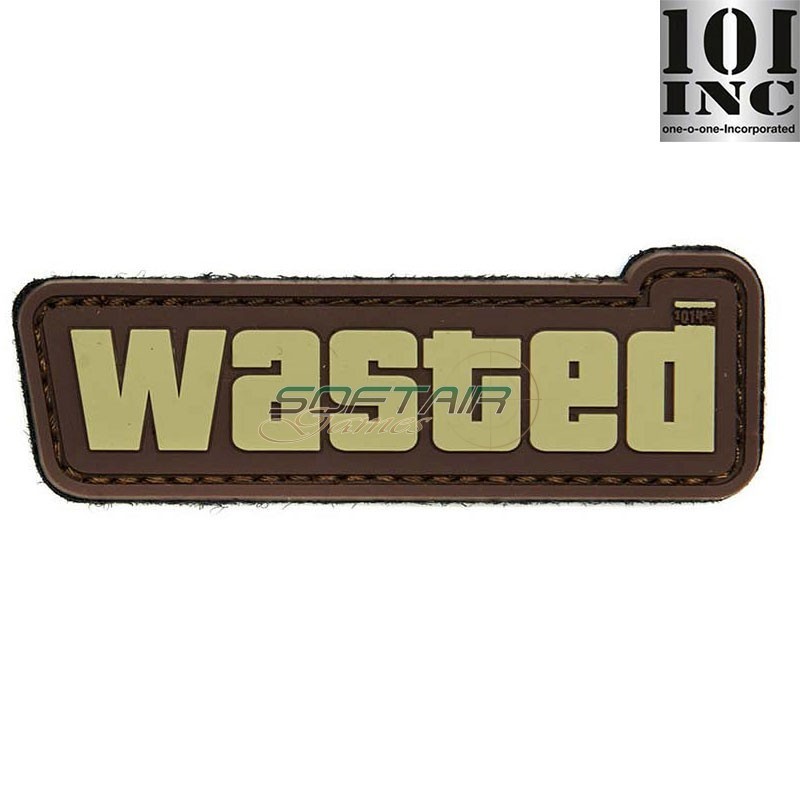 Patch 3d Pvc Wasted Brown 101 Inc (inc-14014)