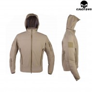 Light Tactical Soft Shell Jacket Dark Earth Emerson (em6873de) Light Tactical Soft Shell Jacket Dark Earth Emerson (em6873de)