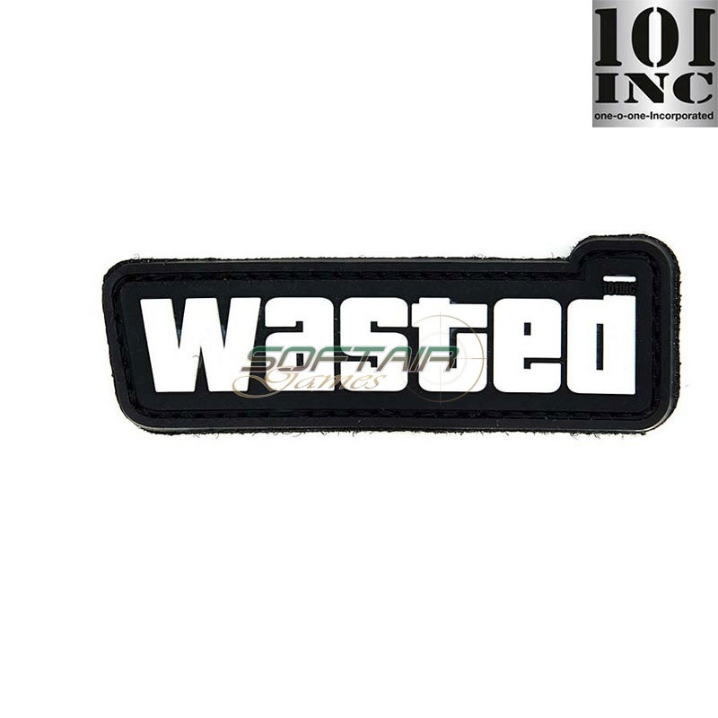 Patch 3d Pvc Wasted Black 101 Inc (inc-14013)