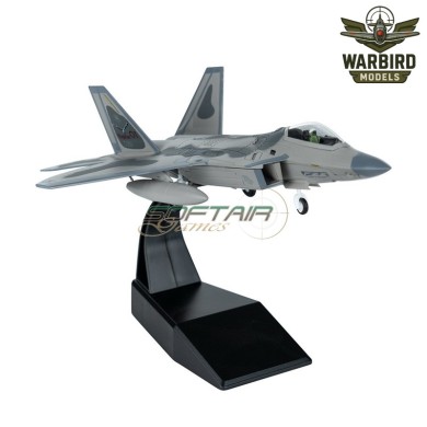 Model Model F-22 Raptor US Airforce Scale 1:100 Die-cast WARBIRD Models (412704)