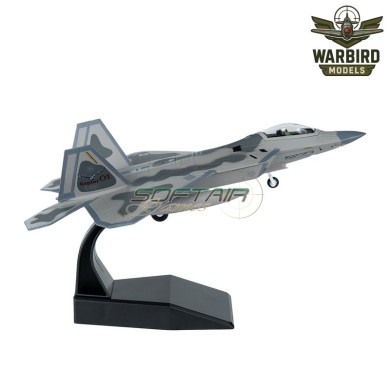 Model Model F-22 Raptor US Airforce Scale 1:100 Die-cast WARBIRD Models (412704)