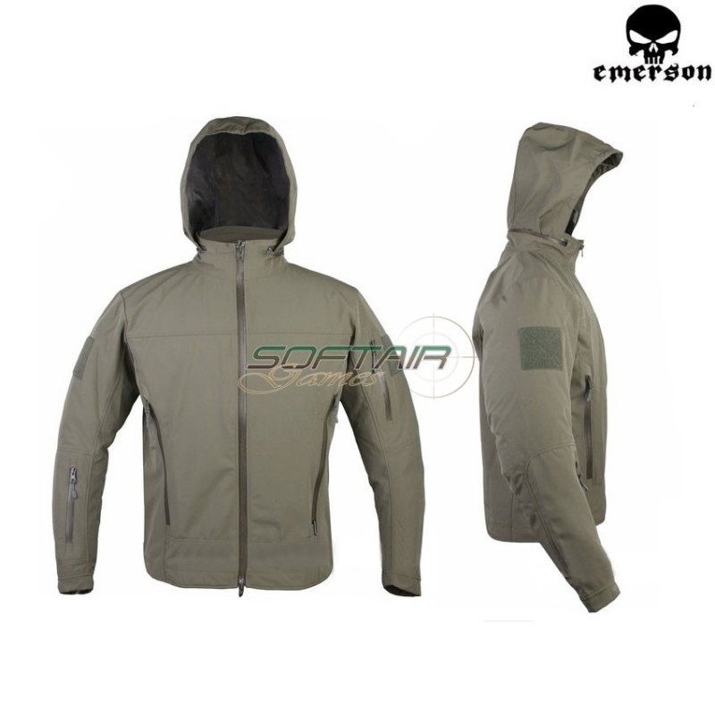 Light Tactical Soft Shell Jacket Foliage Green Emerson (em6873fg) Light Tactical Soft Shell Jacket Foliage Green Emerson (em6873fg)