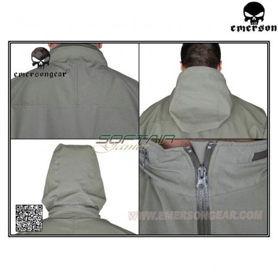 Light Tactical Soft Shell Jacket Foliage Green Emerson (em6873fg)