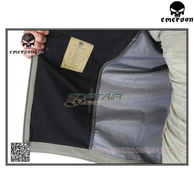 Light Tactical Soft Shell Jacket Foliage Green Emerson (em6873fg) Light Tactical Soft Shell Jacket Foliage Green Emerson (em6873fg)