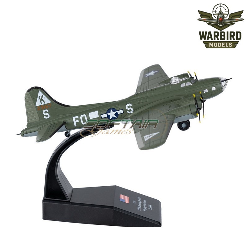 Modellino B-17 Flying Fortress USA Scala 1:144 Pressofuso WARBIRD Models (412710)