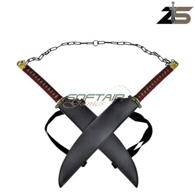Doppia Spada Fantasy Ornamentale Tengen Uzui ZSwords (ZS678-2)