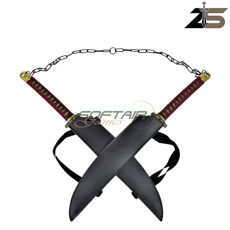 Tengen Uzui Dual Decorative Fantasy Swords ZSwords (ZS678-2)