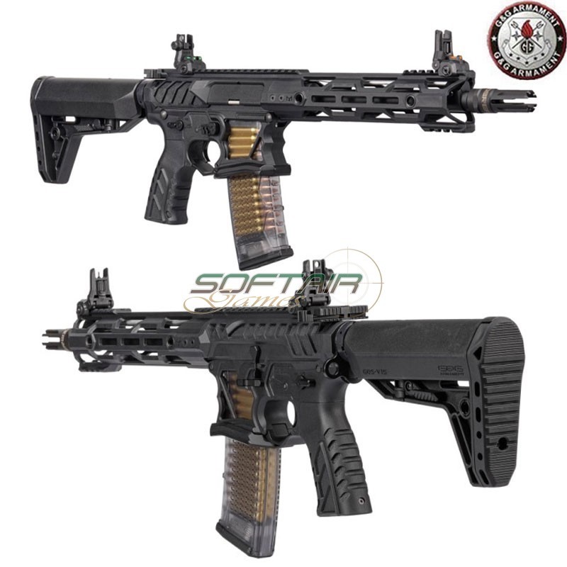 Fucile Elettrico TR16 GMSII MK1 Light Weight Polymer Nero G&G (GG-MK1-LWP)
