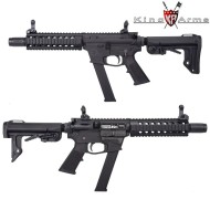 Fucile a Gas TWS 9mm Lite Nero King Arms (KA-GBB33B)