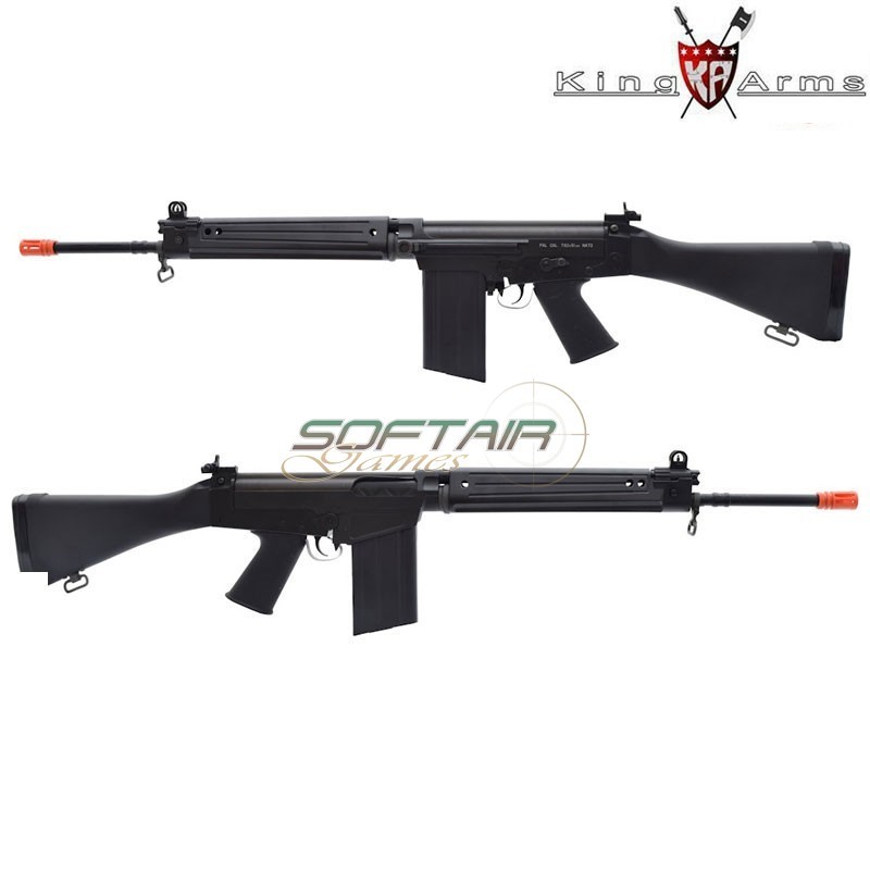 FAL Full-Length Black Electric Rifle King Arms (KA-AG02)