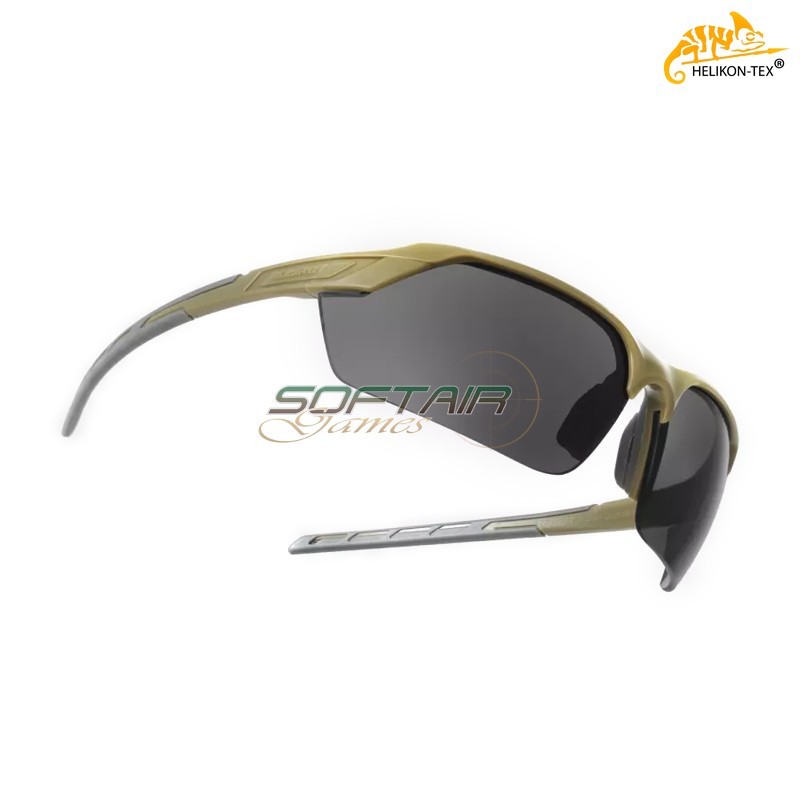 Occhiale TrinRay UV400 Cat.3 Adaptive Green / SMOKED Helikon-Tex® (AG-TRB-PM-1235G)