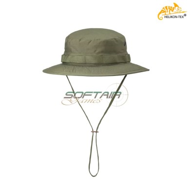 Boonie Hat PolyCotton Ripstop OLIVE GREEN Helikon-Tex® (KA-BON-PR-02)