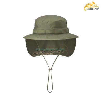 Boonie Hat PolyCotton Ripstop OLIVE GREEN Helikon-Tex® (KA-BON-PR-02)