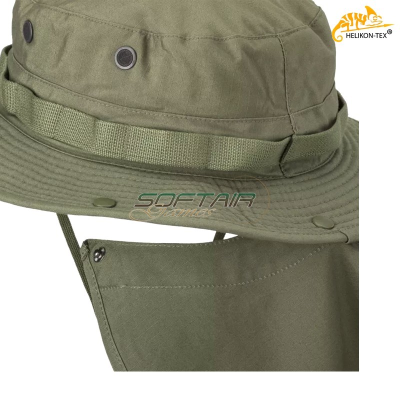 Boonie Hat PolyCotton Ripstop OLIVE GREEN Helikon-Tex® (KA-BON-PR-02) Boonie Hat PolyCotton Ripstop OLIVE GREEN Helikon-Tex® (KA-BON-PR-02)