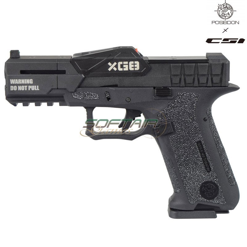 Gas Pistol XO-P1 POSEIDON X CSI Black (XO-P1-BB)