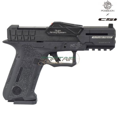 Gas Pistol XO-P1 POSEIDON X CSI Black (XO-P1-BB)