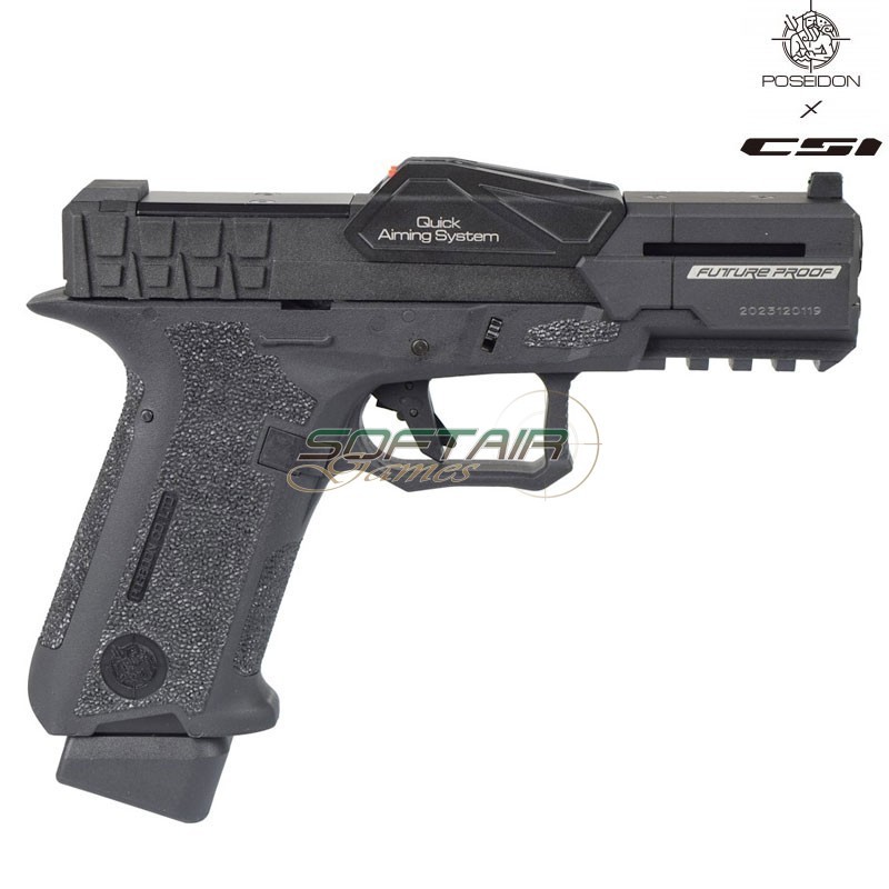 Gas Pistol XO-P1 POSEIDON X CSI Black (XO-P1-BB)