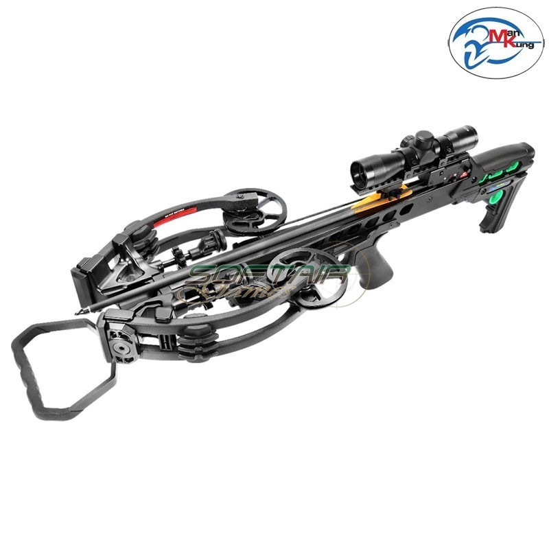 COMPOUND CROSSBOW DIREWOLF 215 LBS BLACK MAN KUNG (MK-XB70B)